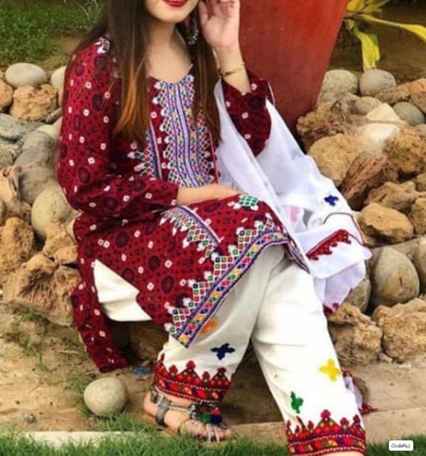 Lawn/Cotton hit Ajrak Sindhi Traditional Embroidery Collection 2K26